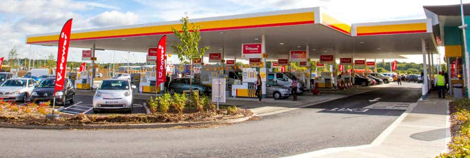 shell petrol station