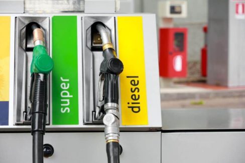 petrol station