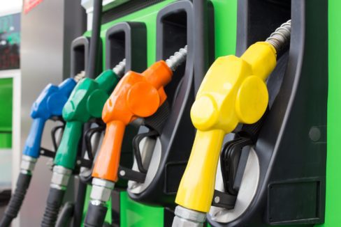 petrol station