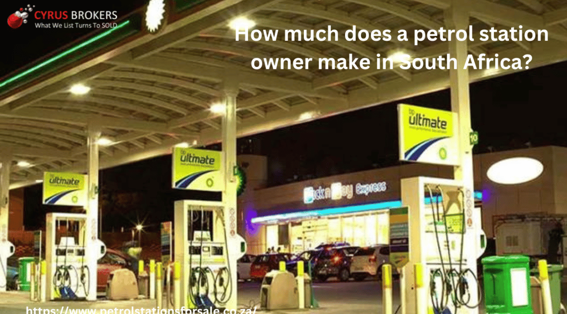 How much does a petrol station owner make in South Africa?